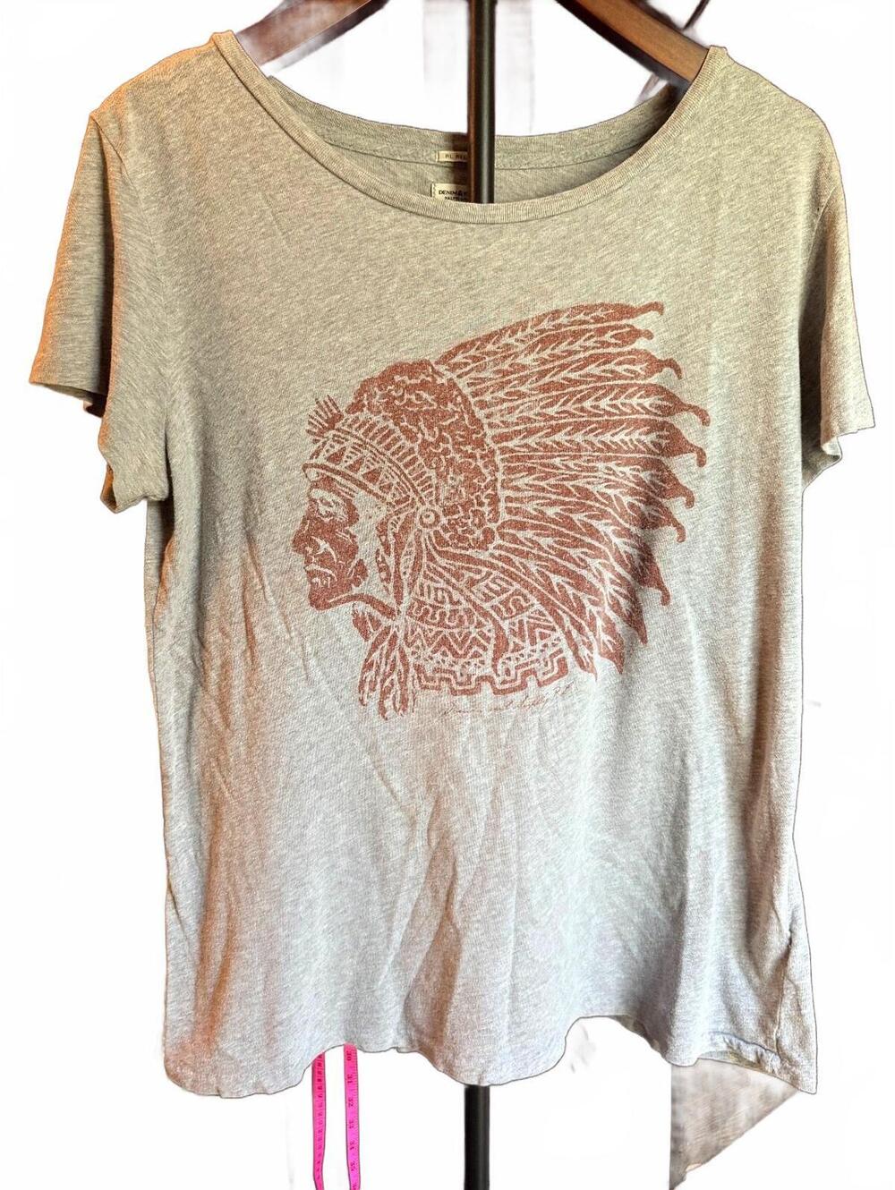 RARE Ralph Lauren Denim & Supply Indian Chief T-Shirt Relaxed Fit M